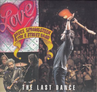 bruce springsteen & e street band - last dance CD 3-discs trifold cardsleeve 2003 mint G.R. 52/53/54