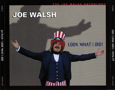 joe walsh - look what i did!: joe walsh anthology CD 2-discs 1995 MCA used like new MCAD2-11233