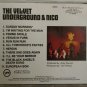 velvet underground & nico - andy warhol CD verve BMG direct 11 tracks used like new 823 290-2