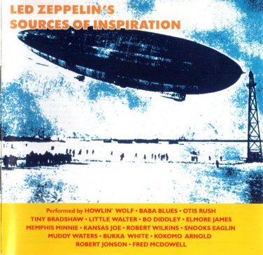 led zeppelin's sources of inspiration - various CD 1995 jefferson pink honey like new ROSACD 52