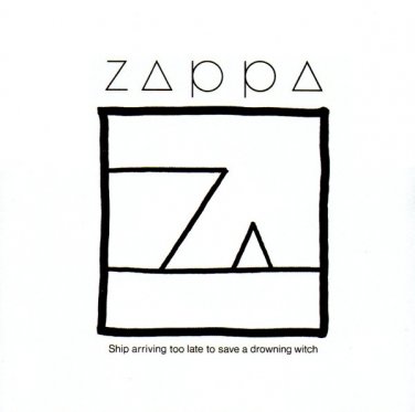 zappa - ship arriving too late to save a drowning witch CD 1995 rykodisc like new RCD 10537