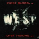 wasp - first blood ... last visions ... DVD 1993 EMI no remorse spv 11 tracks like new NPR 3005