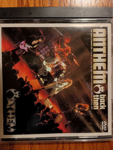 anthem - back then DVD 2001 nexus made in japan 14 tracks used near mint without obi KIBM 34