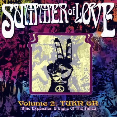 summer of love volume 2: turn on - various CD 1992 rhino 16 tracks like new R2 71066
