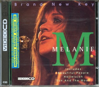 melanie - brand new key audio CD + VCD 2-discs 1995 master tone radio bremen used like new