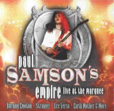 paul samson's empire live at the marquee CD going for a song made EU 12 tracks like new GFS523