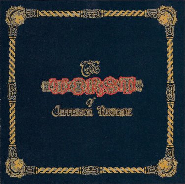 jefferson airplane - worst of jefferson airplane CD RCA BMG 15 tracks like new 4459-2-R