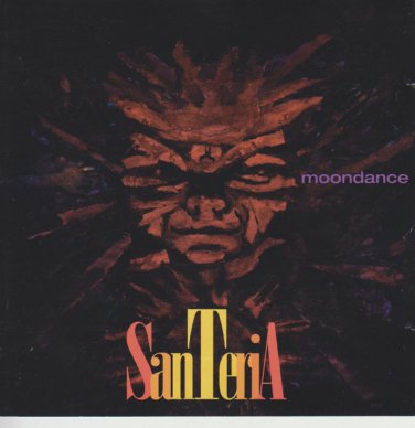 santeria - moondance CD 1994 8 tracks like new SAN 173