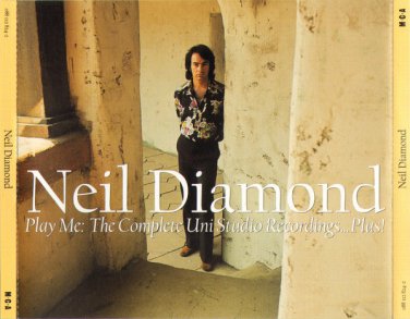 neil diamond - play me: complete uni studio recordings... plus! 3CDs 2002 MCA used 088 112 824-2
