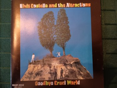 elvis costello and the attractions - goodbye cruel world CD 1987 F-beat japan w/o obi R32P-1032