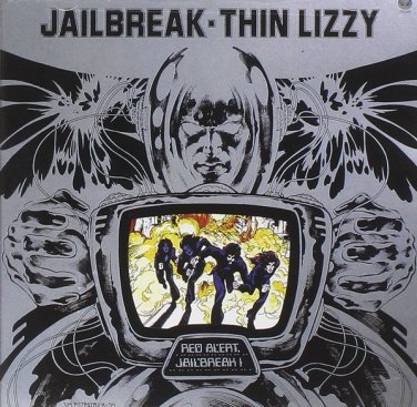 thin lizzy - jailbreak CD 1996 vertigo polygram 9 tracks used like new P2- 22785