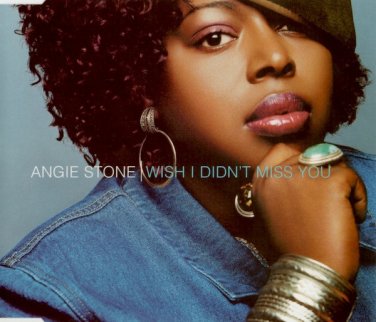 angie stone - wish i didn't miss you CD maxi-single 2002 j records 5 tracks like new 74321941222