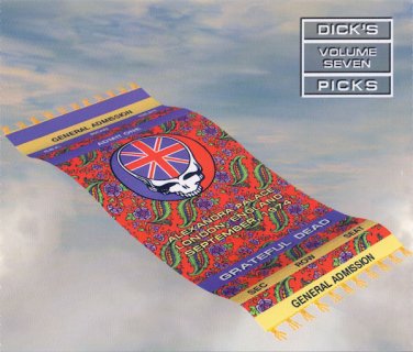 grateful dead - dick's picks volume seven CD 3-discs 1997 grateful dead used GDCD 4027