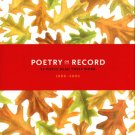 poetry on record (98 poets read their work 1888 - 2006) 4CDs 2006 shout! factory like new