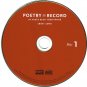 poetry on record (98 poets read their work 1888 - 2006) 4CDs 2006 shout! factory like new