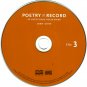 poetry on record (98 poets read their work 1888 - 2006) 4CDs 2006 shout! factory like new