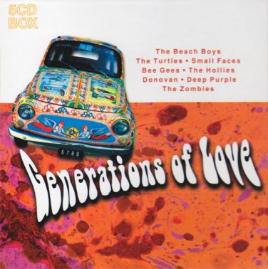 generations of love - various CD 5-discs box 2000 disky used near mint DB 995582