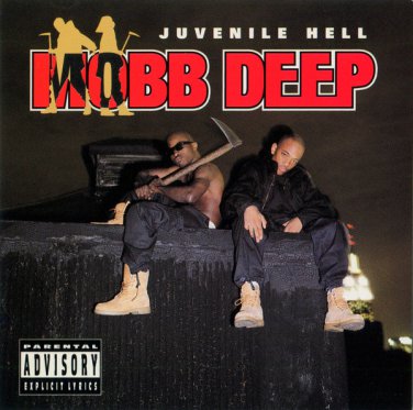 mobb deep - juvenile hell CD 1993 4th & bway island 14 tracks like new barcode punched 162-444 053-2