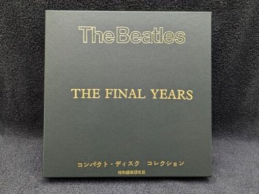 beatles the final years No. 1911/2000 JBCD box4 limited edition 3CDs w/ book & pin