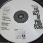 phil ochs - the war is over: best of phil ochs 1988 A&M reissue 16 tracks like new CD 5215 DX 003704