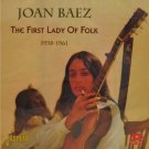 joan baez - the first lady of folk 1958 - 1961 CD 2-discs 2012 jasmine like new JASCD 192