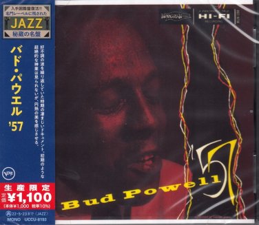 bud powell - bud powell '57 CD verve 2021 japanese limited edition new factory-sealed UCCU-8193