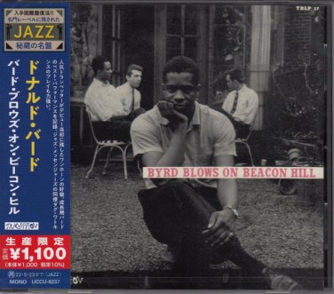 donald byrd - byrd blows on beacon hill CD blue note 2021 japanese limited edition new UCCU 8237