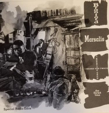 branford marsalis - i heard you twice the first time (special radio edits) CD 1992 like new CSK 4720