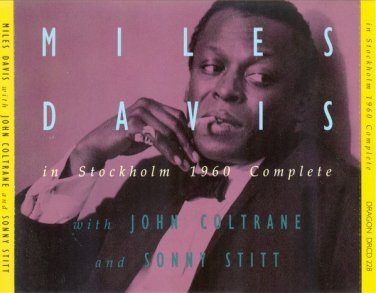 miles davis with john coltrane and sonny stitt in stockholm 1960 complete 2CDs new DRCD 228