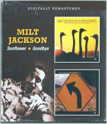 milt jackson - sunflower + goodbye CD 2016 BGO 9 tracks new factory-sealed BGOCD1252