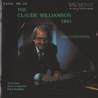 claude williamson trio - hallucinations CD 1995 V.S.O.P. 12 tracks like new #95