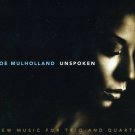 joe mulholland - unspoken CD digipak 2012 self-published 10 tracks new factory-sealed