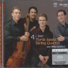 turtle island string quartet with ying quartet - 4 + four SACD-60630 hybrid DSD 2005 telarc like new turtle island string quartet with ying quartet - 4 + four SACD-60630 hybrid DSD 2005 telarc like new