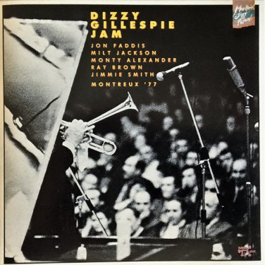 dizzy gillespie jam - montreux '77 CD 1989 original jazz classics pablo live like new OJCCD-381-2