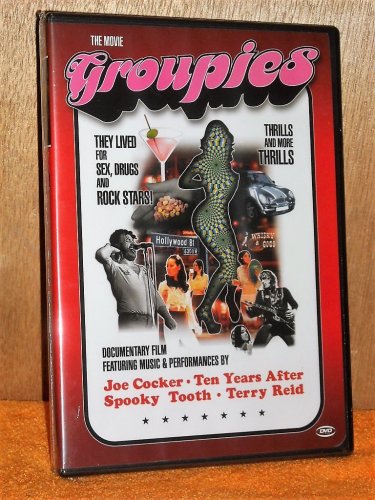 groupies - documentary film DVD 2006 cherry red 75 minutes NTSC region 1 widescreen like new