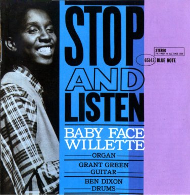 baby face willette - stop and listen CD 2009 blue note reissue 8 tracks new 50999 2 65143 2 1