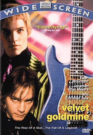 velvet goldmine - ewan mcgregor, christian bale DVD NTSC 1998 miramax region 1 widescreen like new