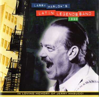 larry harlow - larry harlow's latin legends band 1998 CD jerry masucci music inc like new CDZ 82449