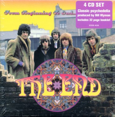 the end - from beginning to end ... CD 4-discs 2015 edsel europe new factory-sealed EDSB 4028