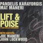 pandelis karayorgis / mat maneri - lift & poise CD 1998 12 tracks new leo lab CD 041