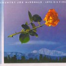 country joe mcdonald - love is a fire CD 1993 rag baby germany 10 tracks like new RBCD 9.01292