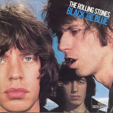 rolling stones - black and blue CD virgin 8 tracks like new CK 40495
