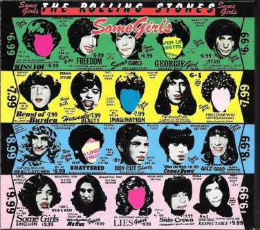 rolling stones - some girls: deluxe edition CD 2-discs 2011 universal promotone like new B0016235-02