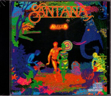 santana - amigos CD columbia reissue 7 tracks new factory-sealed 88697 25118 2