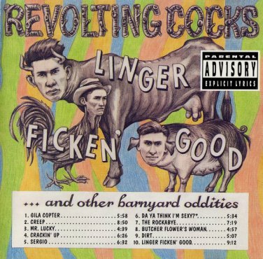 revolting cocks - Linger Ficken' Good... And Other Barnyard Oddities CD 1993 sire reprise like new