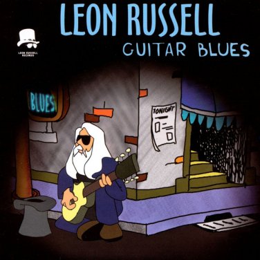 leon russell - guitar blues CD 2001 leon russell records 12 tracks like new