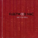 fleetwood mac - say you will: limited edition CD + bonus CD 2003 reprise used like new 48467-2