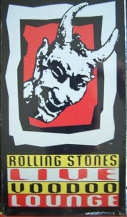 rolling stones - live voodoo lounge from giants stadium new jwesey VHS 1994 official souvenir video