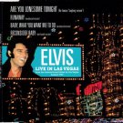 elvis presley - live in las vegas CD single 1991 RCA 4 tracks like new PD49178