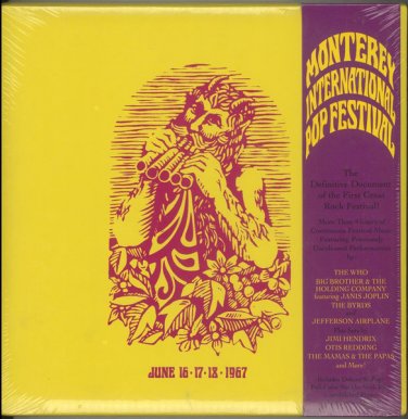 monterey international pop festival - various CD 4-discs boxset with book like new R2 70596
